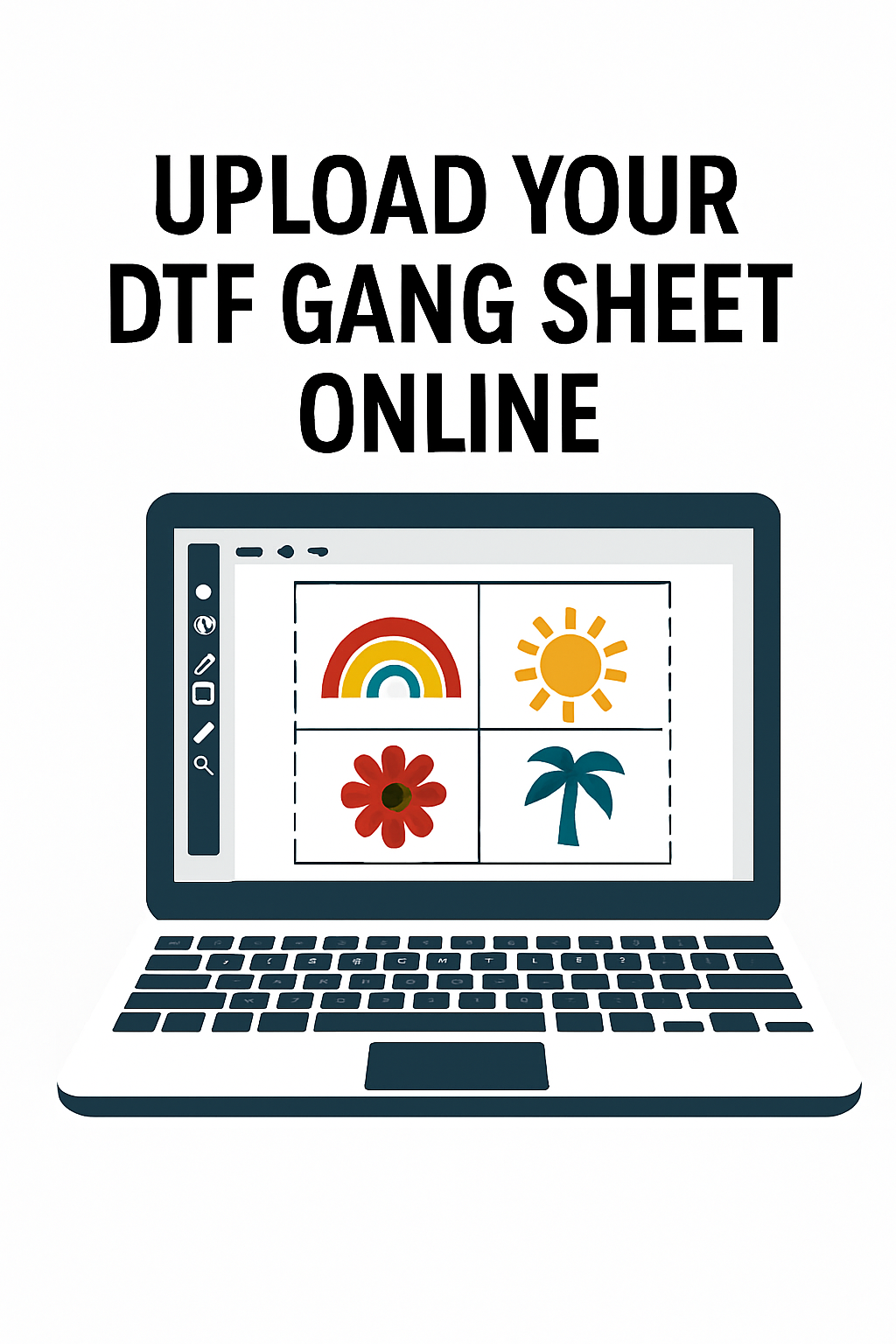 Upload Your DTF Gang Sheet Online
